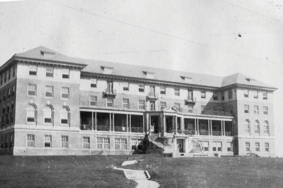 Hill Crest Hall opened in 1922 and housed up to 250 females who worked at the Viscose plant in Southeast Roanoke.