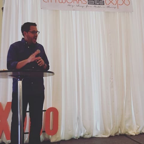 Author Sunil Yapa spoke of “radical empathy.”