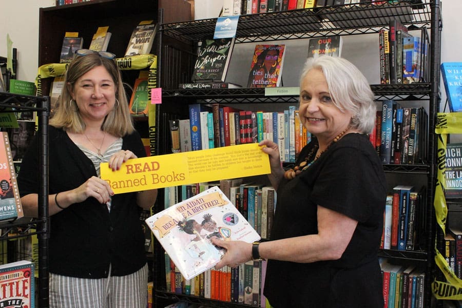 Doloris Vest and Lisa Uotinen of Book No Further